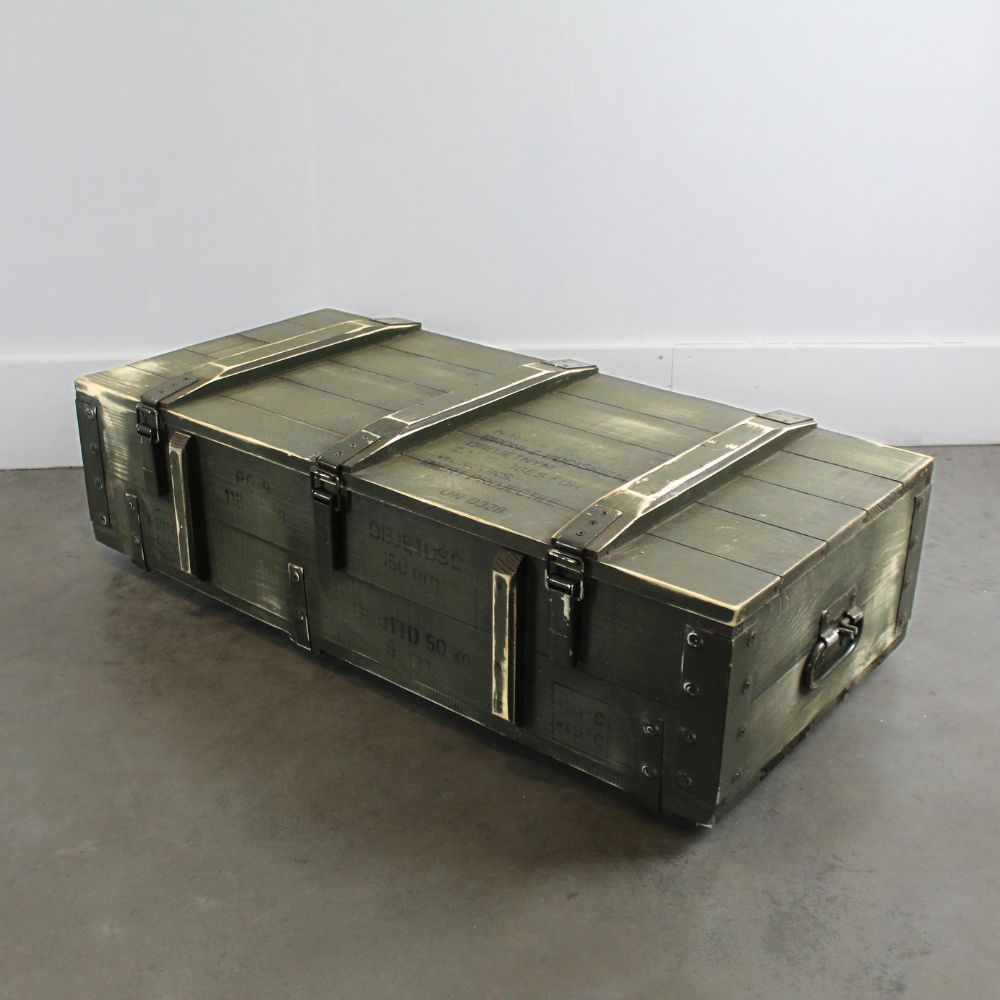 Munitiekist Triple XXL Geschuurd 105x50x30cm