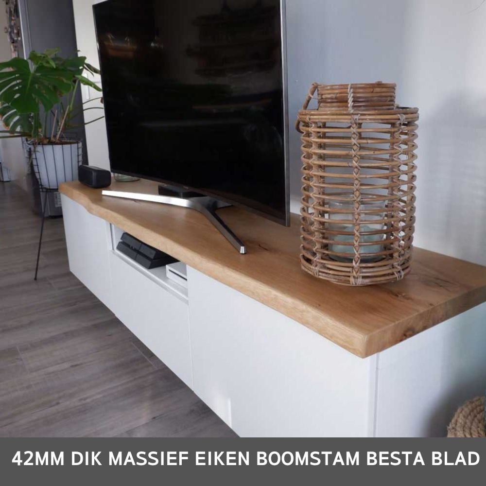 Eiken Boomstam Blad IKEA Besta. Levering in & België!