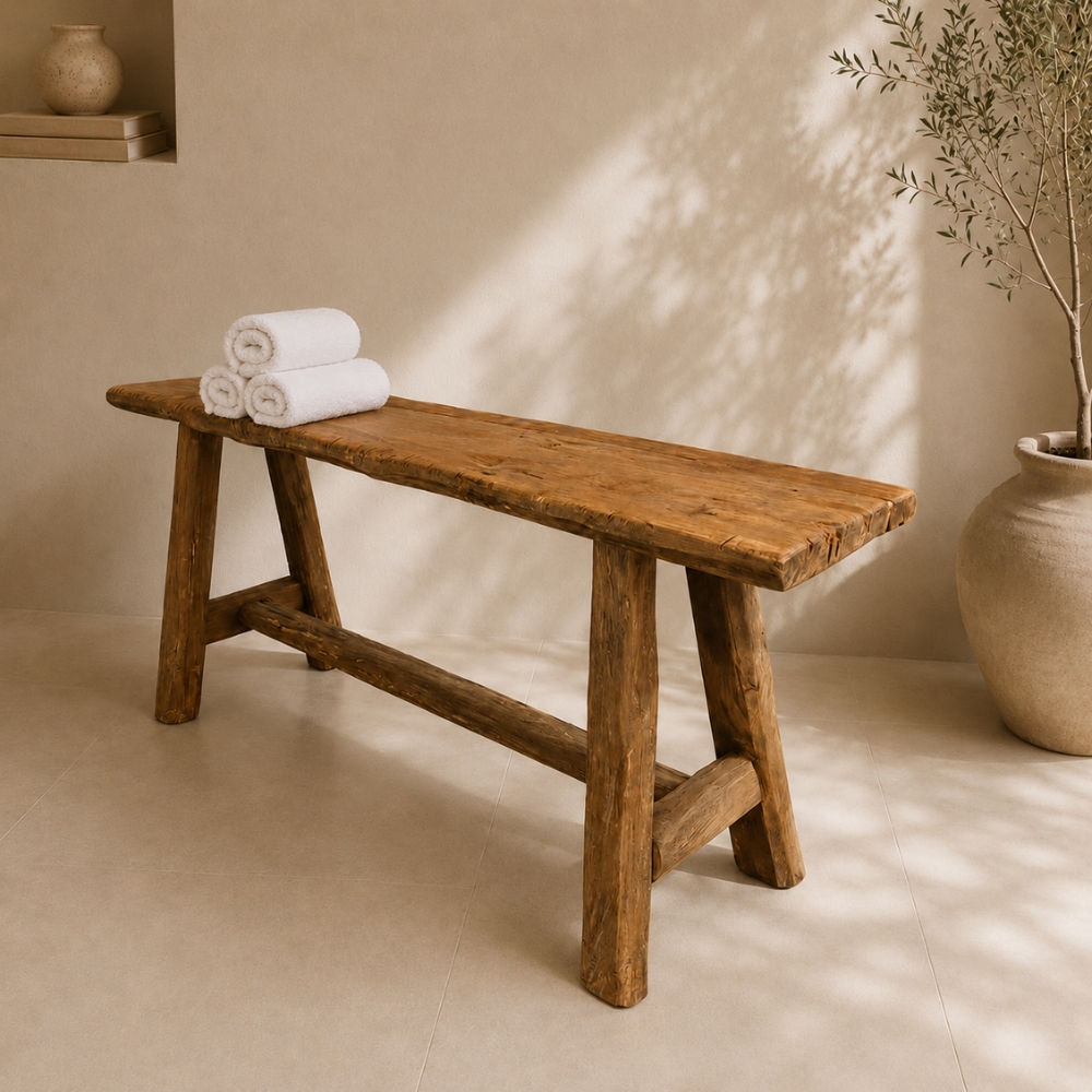Oude Teak Bank – Authentiek & Duurzaam