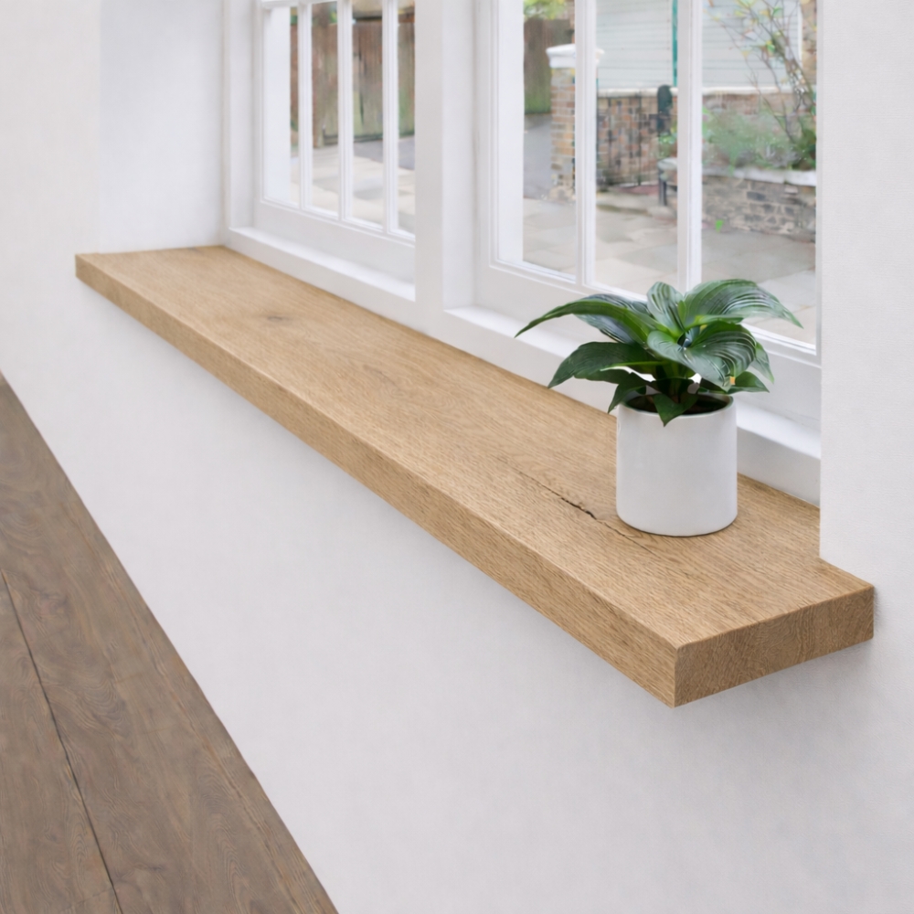 Rustiek Eien Vensterbank & Plank 42mm Recht – Op Maat