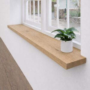 Rustiek Eiken Vensterbank & Plank 42mm Recht – Op Maat
