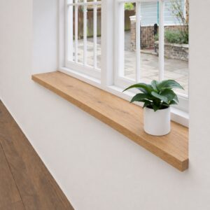 Rustiek Eiken Vensterbank & Plank 42mm Recht – Op Maat