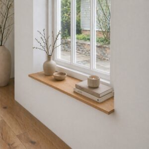 Rustiek Eiken Vensterbank & Plank 24mm Recht – Op Maat
