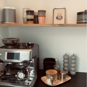 Wandplank Eiken Zwevend 24mm - Op Maat