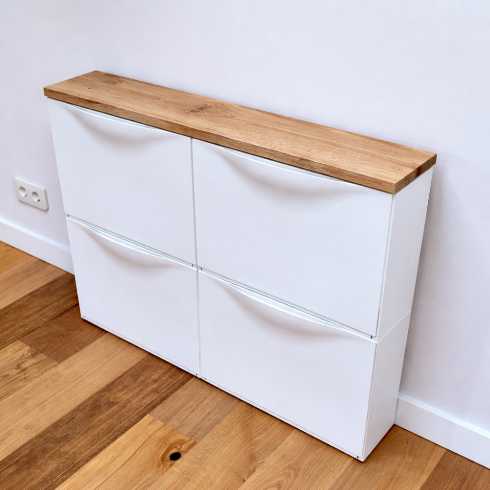 Eiken Blad Trones van Massief Oud Eiken | IKEA Trones Hack