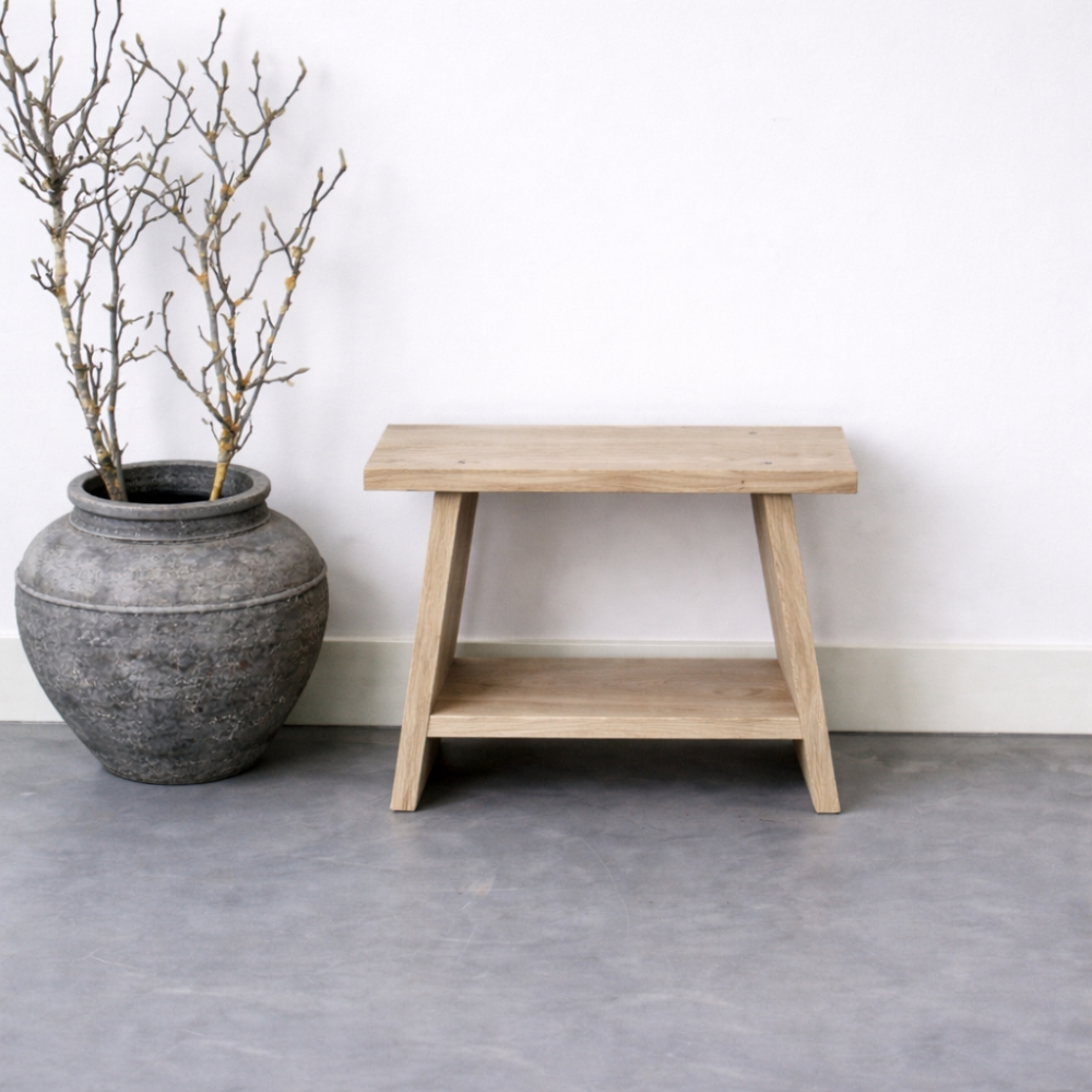 Eiken Kruk 24mm – Rustiek Massief Eikenhout (1)