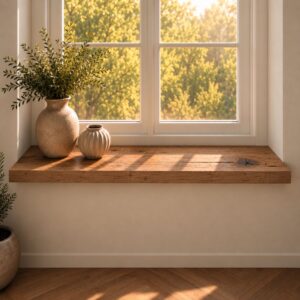 Oud-Eiken Vensterbank & Plank 45mm Recht – Op Maat