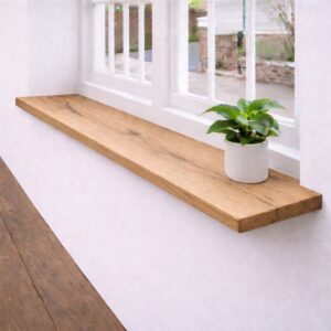 Oud-Eiken Vensterbank & Plank 25mm Recht – Op Maat