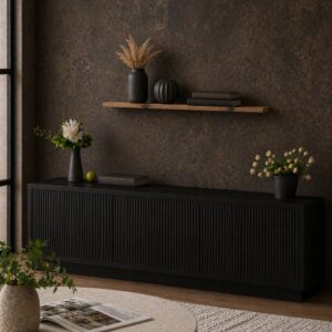 Zwevende Wandplank Oud-Eiken Recht 25mm (3)