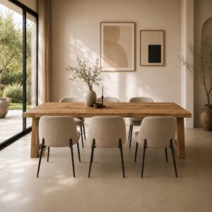 Eettafel Oud-Eiken D'Huez - Op Maat (4)