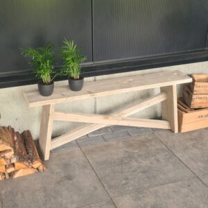 Steigerhouten Bankje X 120cm
