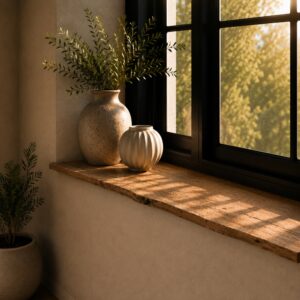 Oud-Eiken Vensterbank & Plank 25mm Recht 10