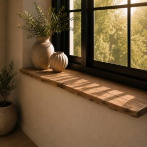 Oud-Eiken Vensterbank & Plank 45mm Boomstamrand 10