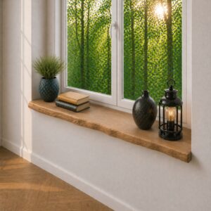 Oud-Eiken Vensterbank & Plank 45mm Boomstamrand