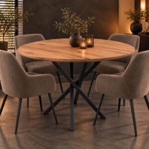 Ronde Eettafel Oud-Eiken Cercle - Op Maat