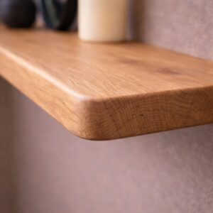 Japandi Wandplank Eiken 24mm – Ronde Hoeken (2)