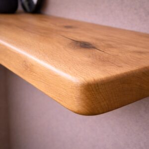 Japandi Wandplank Eiken 42mm – Ronde Hoeken (1)