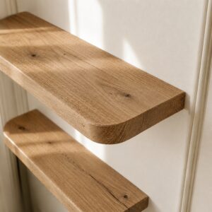Japandi Wandplank Eiken 42mm – Ronde Hoeken (4)
