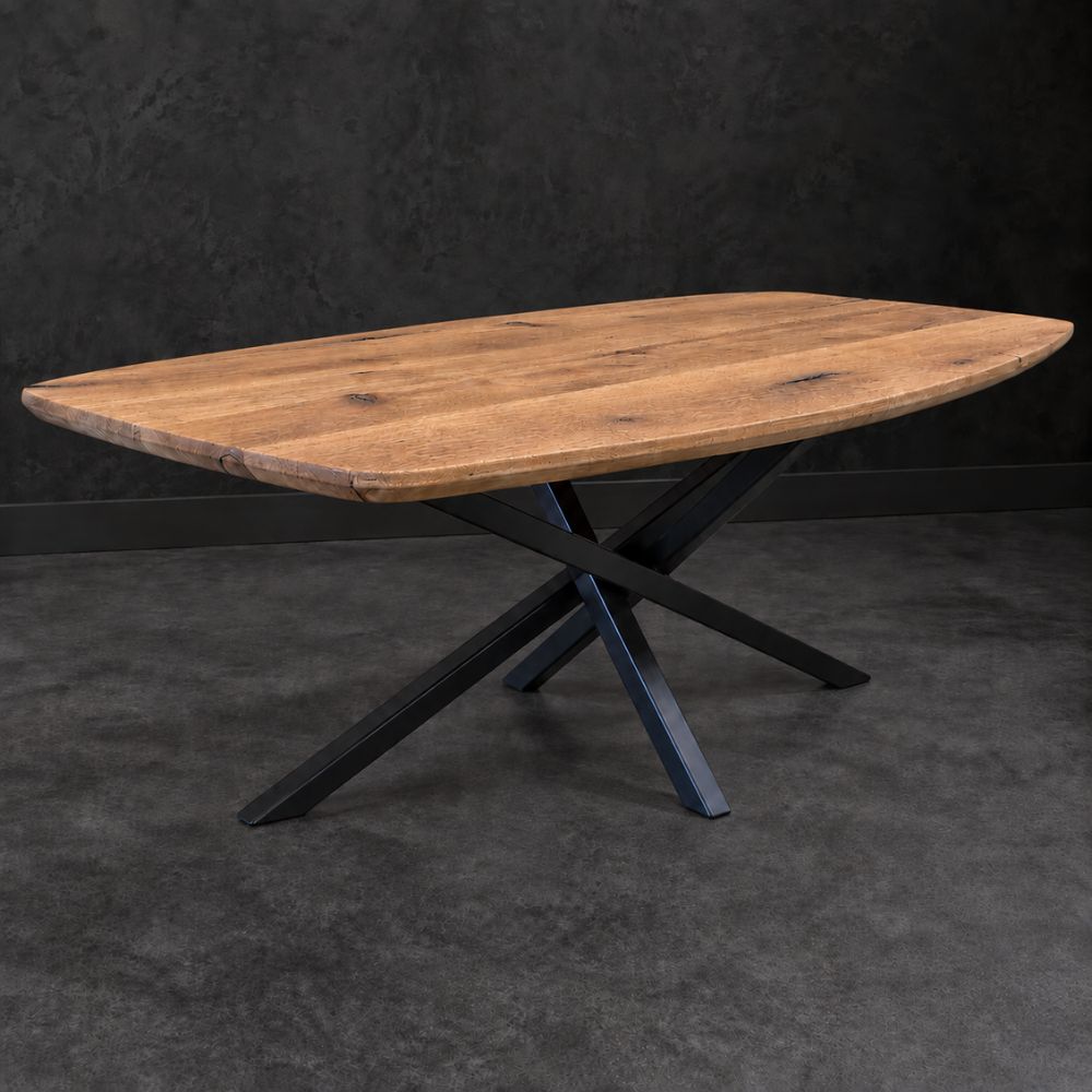 Salontafel Oud Eiken Danois | Deens Ovaal
