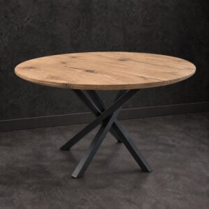 Ronde Salontafel Oud-Eiken Cercle