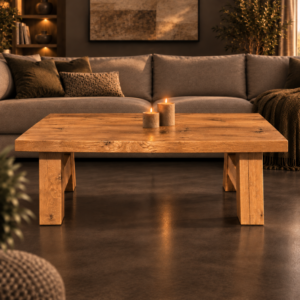 Salontafel Massief Oud Eiken D'Huez (3)