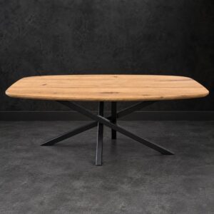 Salontafel Oud Eiken Danois - Deens Ovaal